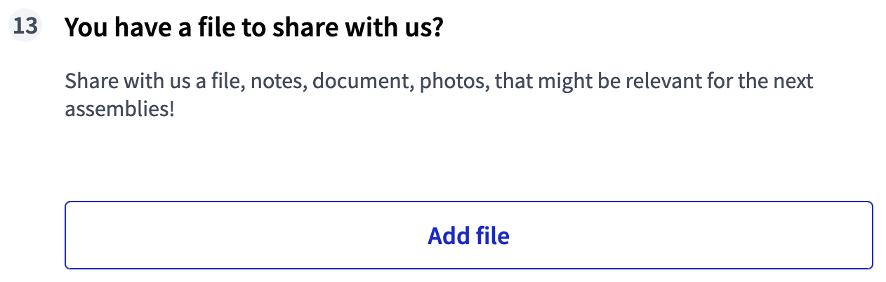 Type de fichiers - frontend